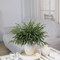 Artificial Christmas Green Plants Branches Faux Greenery Stem (Green) 0.8"D x 8"W x 18"H